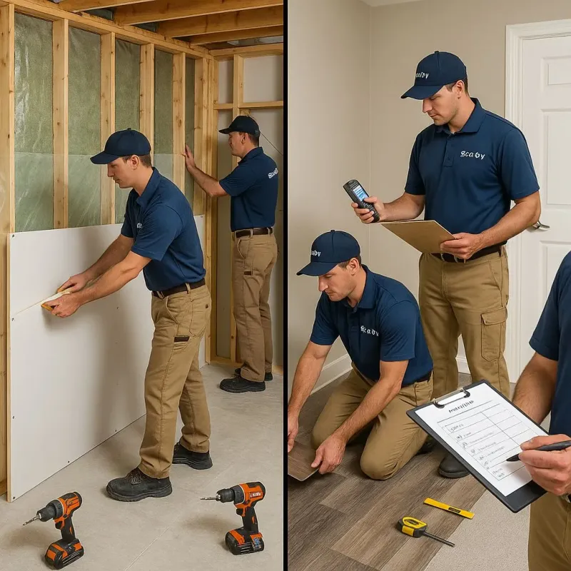 Repairs and Reconstruction process in Shafer, MN
